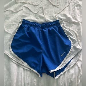 Blue XS nike tempo shorts